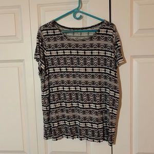 Westport Dots and Stripes Stretchy T-Shirt